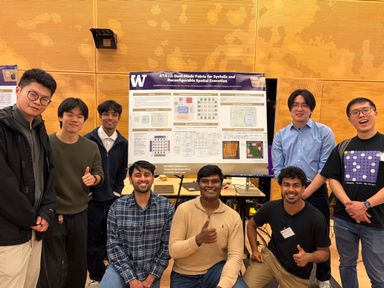 EE478 Sp26 RTA team at ECE ENGINE showcase